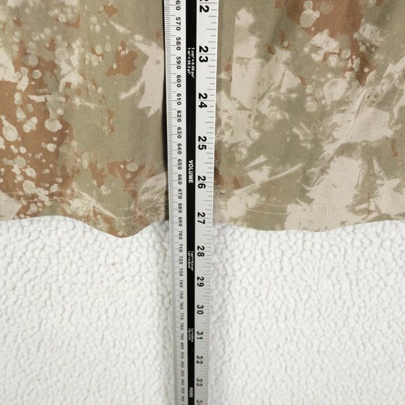 Highline Collective T Shirt Mens Large Olive Green Camo Raglan Pocket - Picture 4 of 7